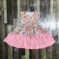 Ruffle Floral Y2K Dress