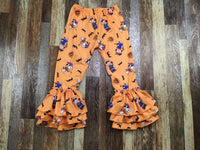 Charlie Brown Orange Ruffle Pants